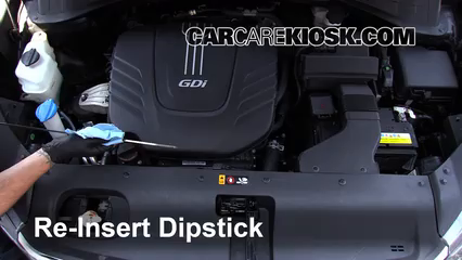 Oil & Filter Change Kia Sorento (2016-2019) - 2016 Kia Sorento LX 3.3L V6